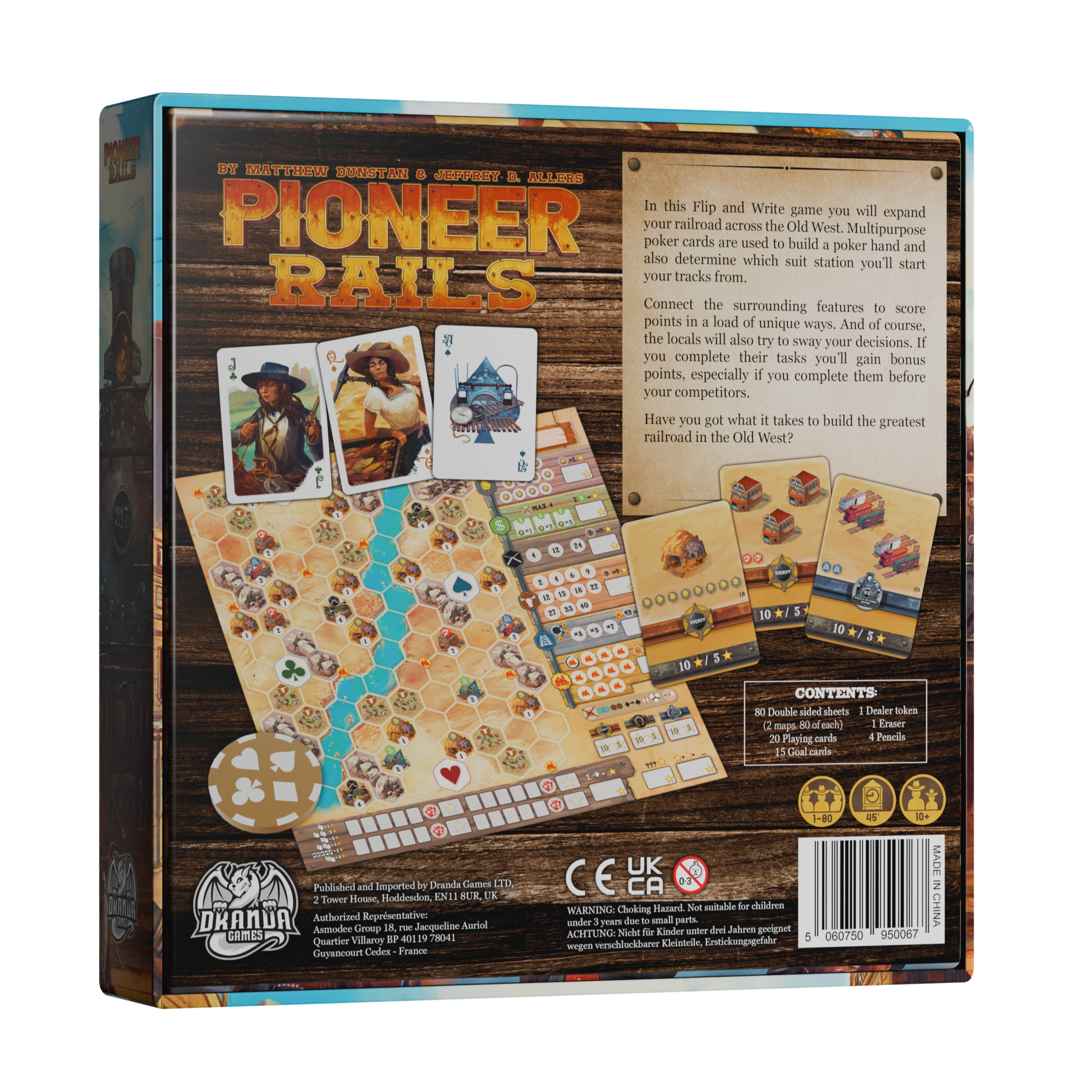 Pioneer Rails Board Game - Base Game