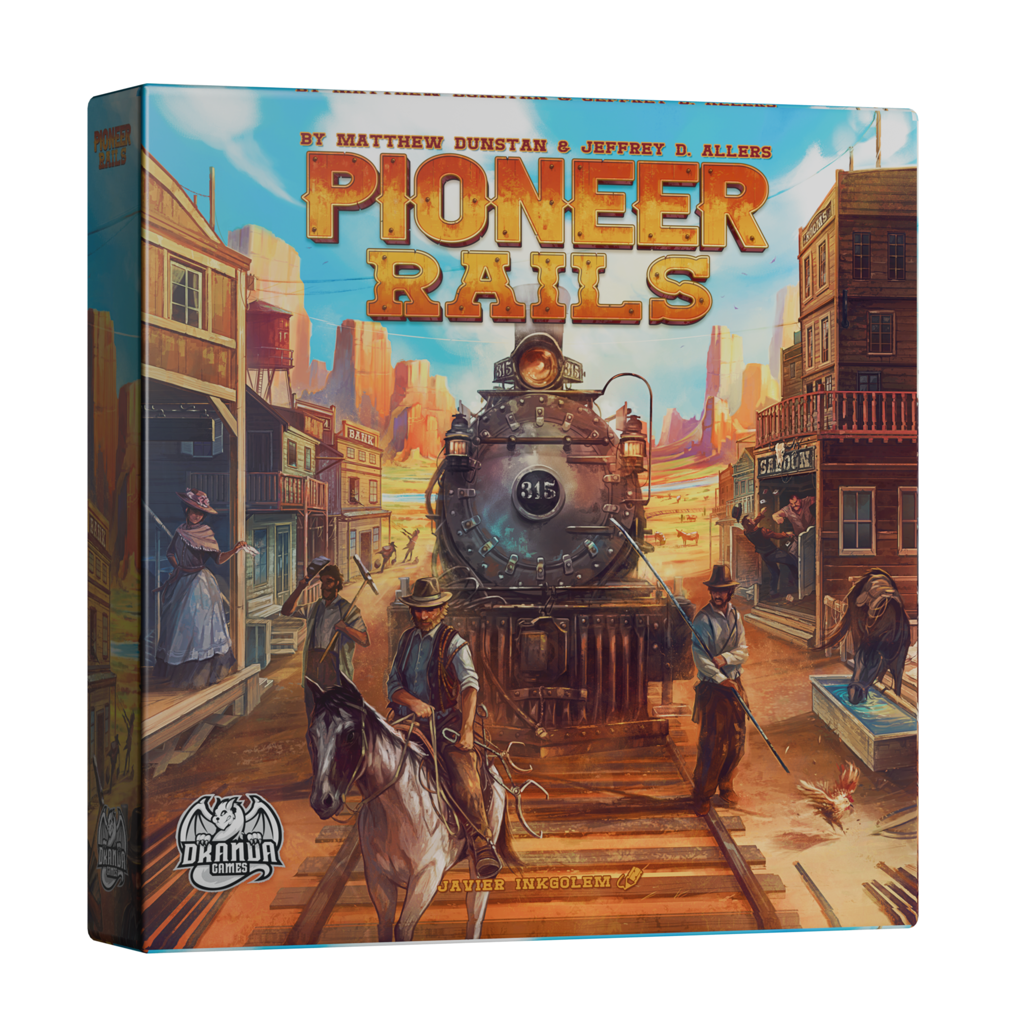 Pioneer Rails Board Game - Base Game