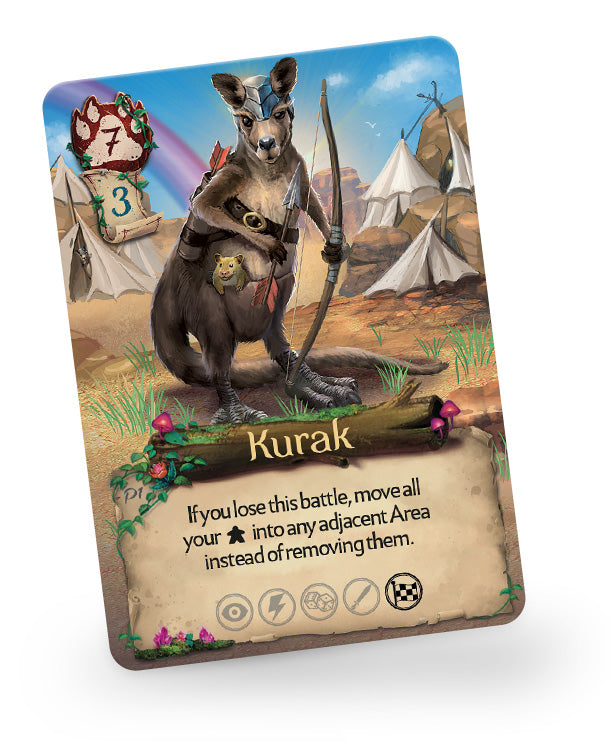 Lost Lumina Board Game - Kurak promo card