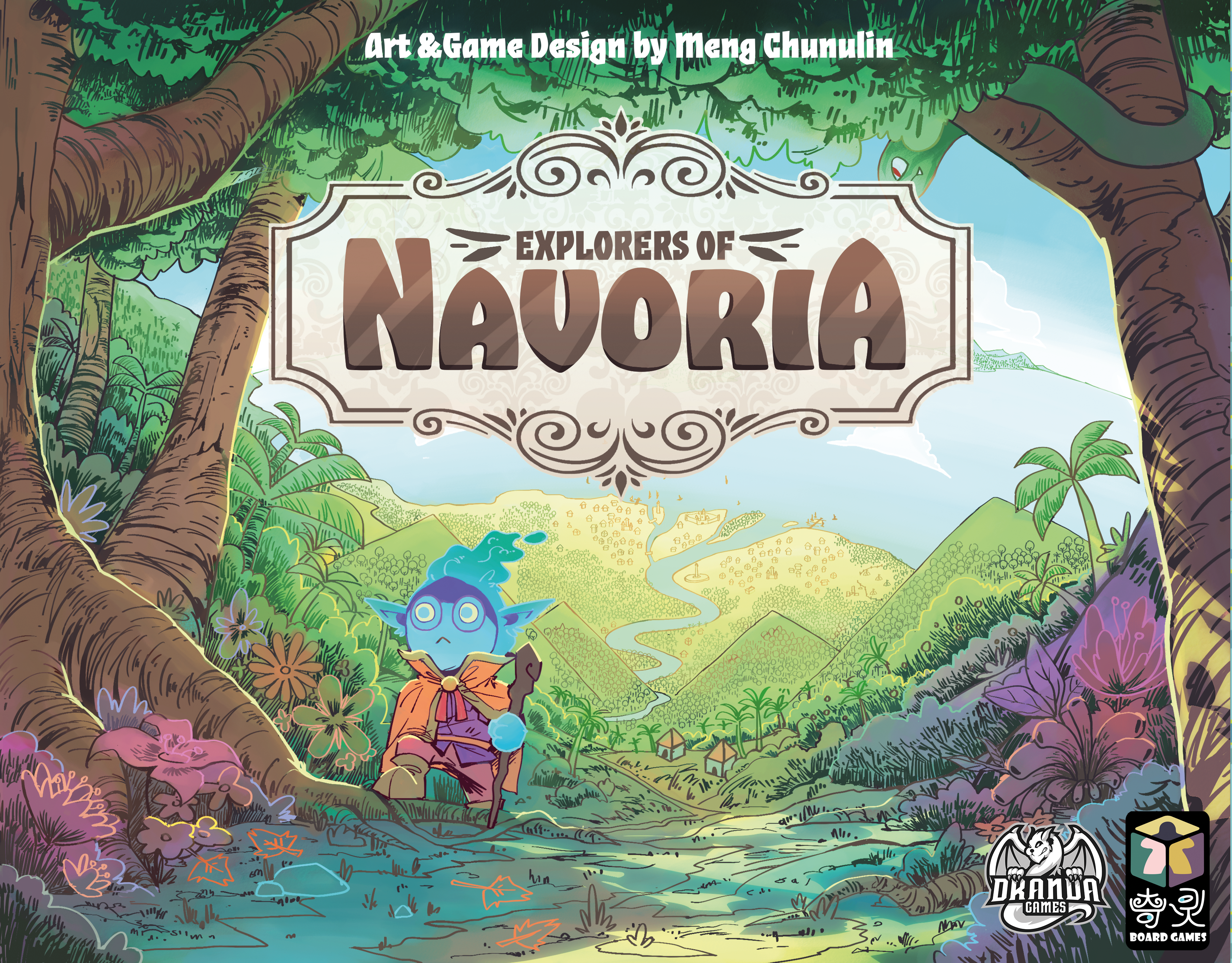 Explorers of Navoria Board Game - Base Game