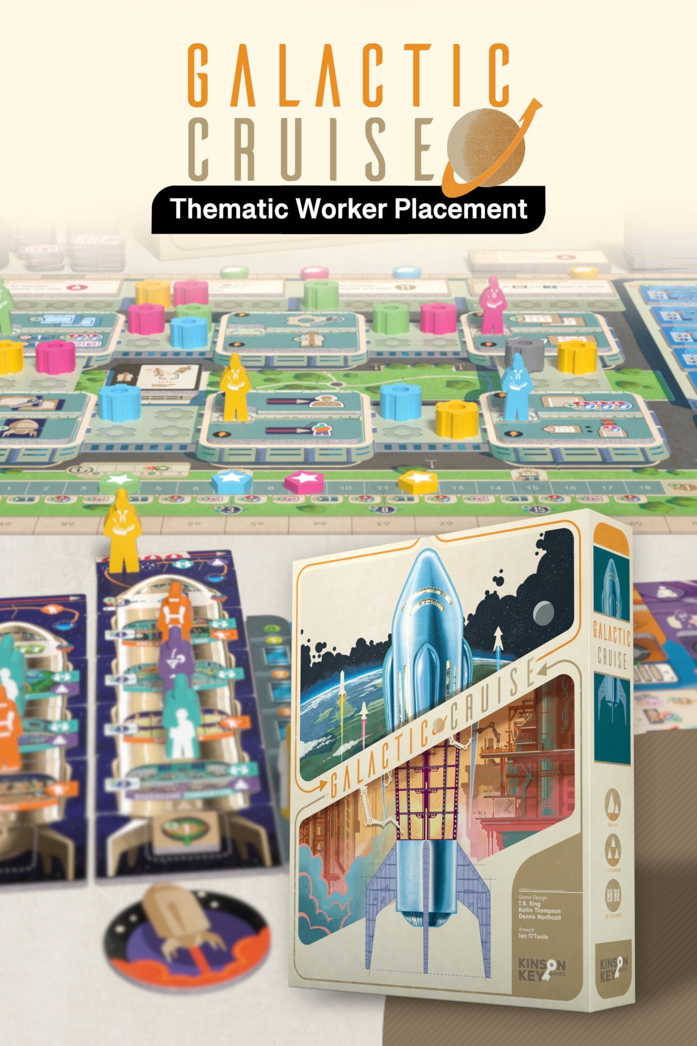 Galactic Cruise Board Game - Base Game