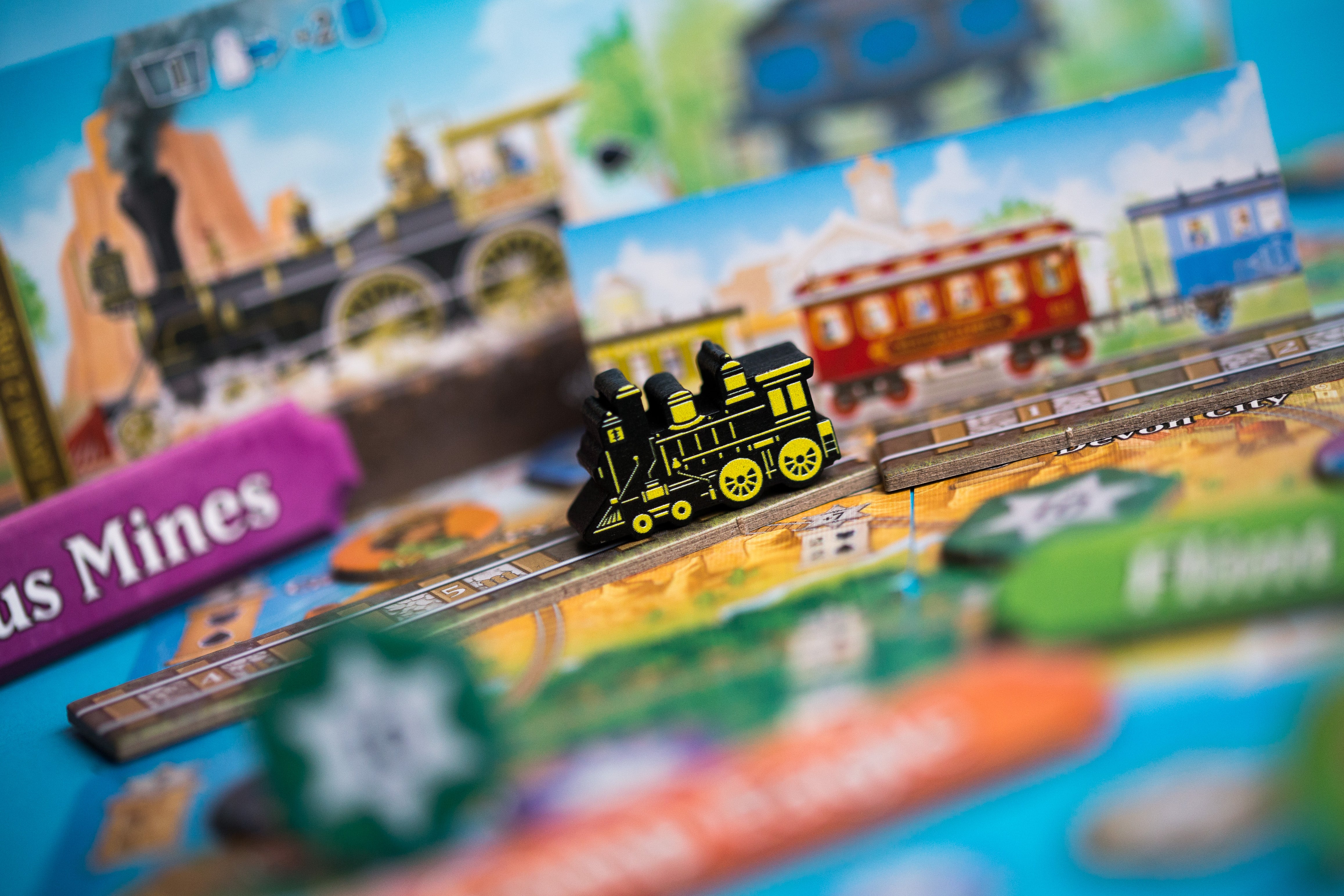 Isle of Trains: All Aboard Board Game - Base Game