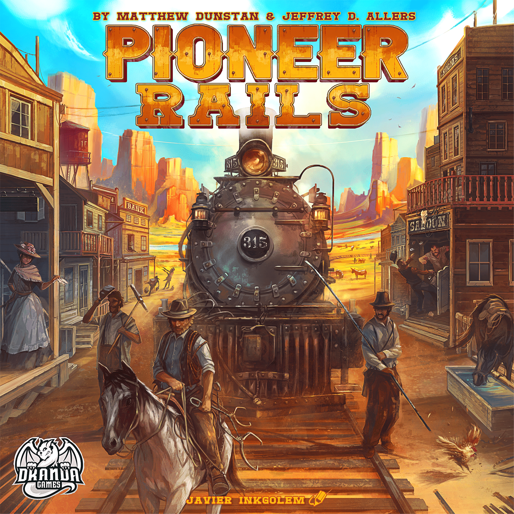 Pioneer Rails Board Game - Base Game