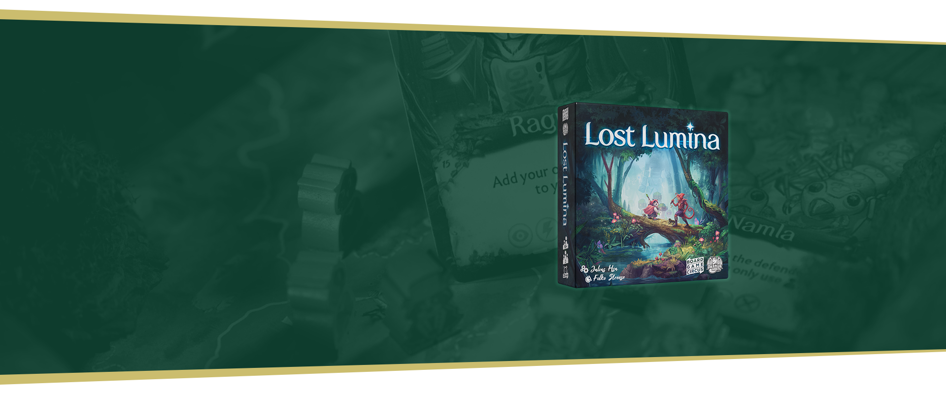 Lost Lumina board game box