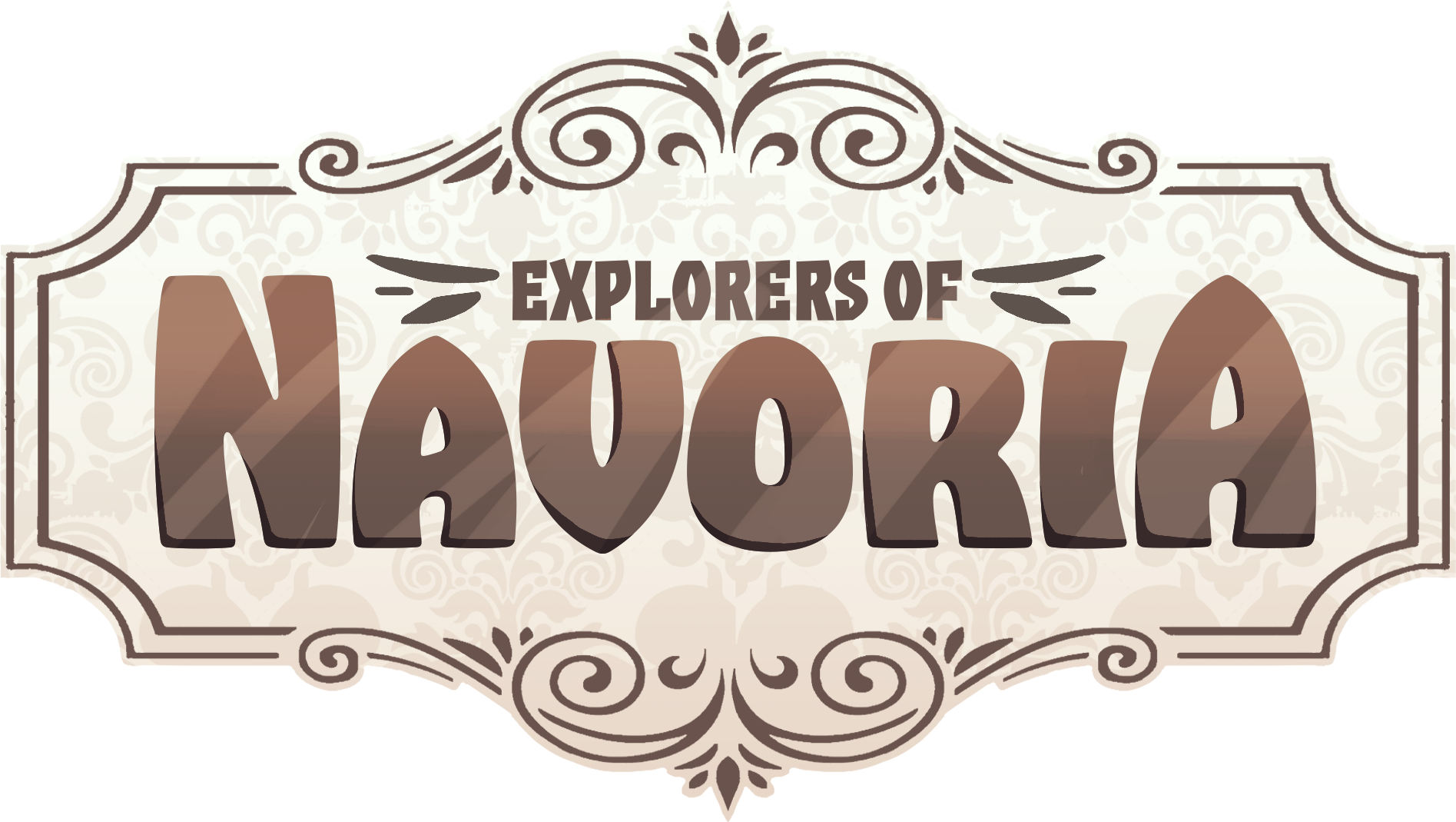 Explorers of Navoria board game logo