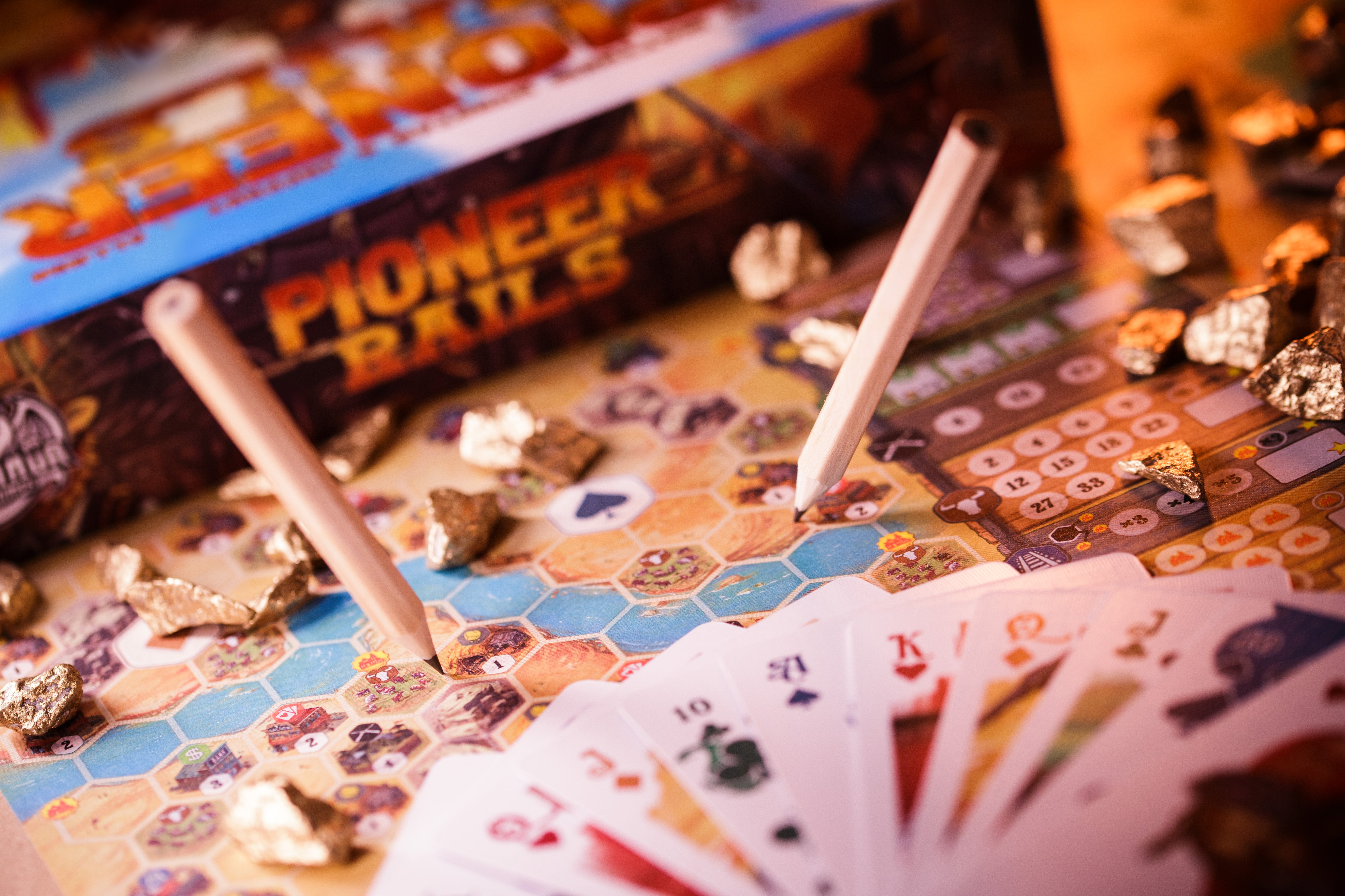 Pioneer Rails Board Game - Base Game